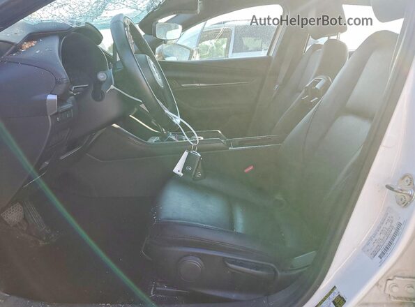 JM1BPBLM1L1158814 2020 MAZDA 3 White წინა სალონის ხედი