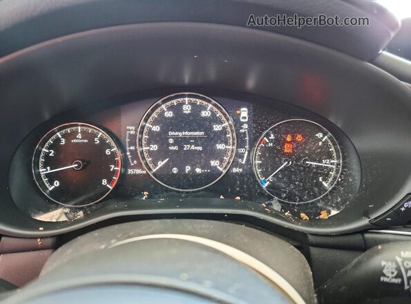JM1BPBLM1L1158814 2020 MAZDA 3 White ხელსაწყოთა პანელის ხედი