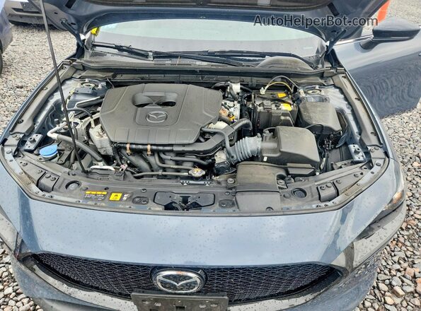 JM1BPBLM5R1708136 2024 MAZDA 3 Gray Rear interior view