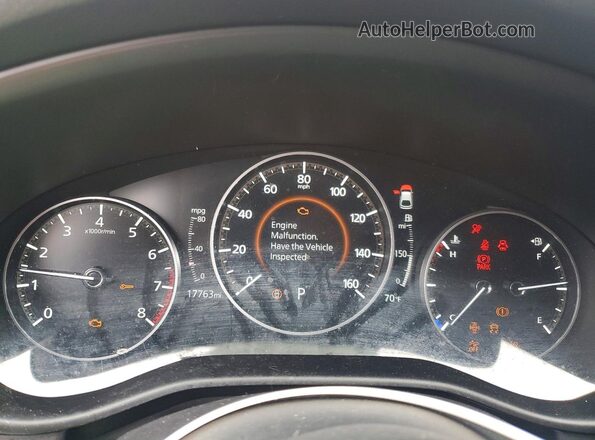 JM1BPBLM6S1793008 2025 MAZDA 3 Gray Widok zestawu wskaźników