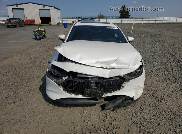 JM1BPBML0M1333383 2021 MAZDA 3 White წინა ხედი