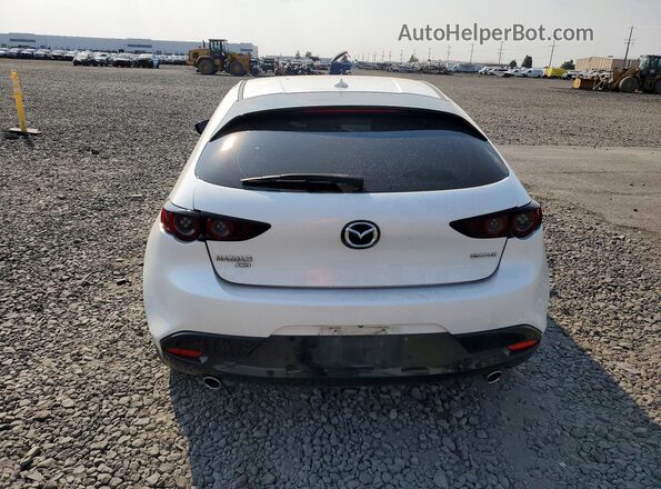 JM1BPBML0M1333383 2021 MAZDA 3 White უკანა ხედი