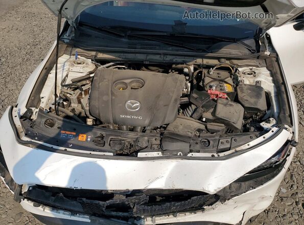 JM1BPBML0M1333383 2021 MAZDA 3 Белый Вид задней части салона
