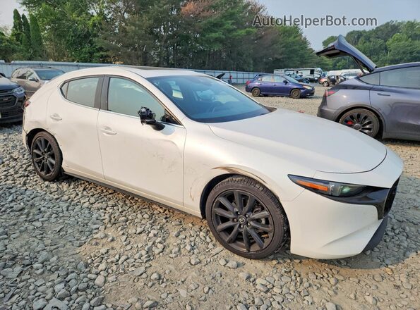 JM1BPBML1M1401674 2021 MAZDA 3 White Передня права чверть