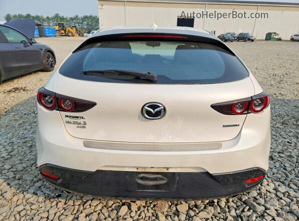 JM1BPBML1M1401674 2021 MAZDA 3 White Вид ззаду