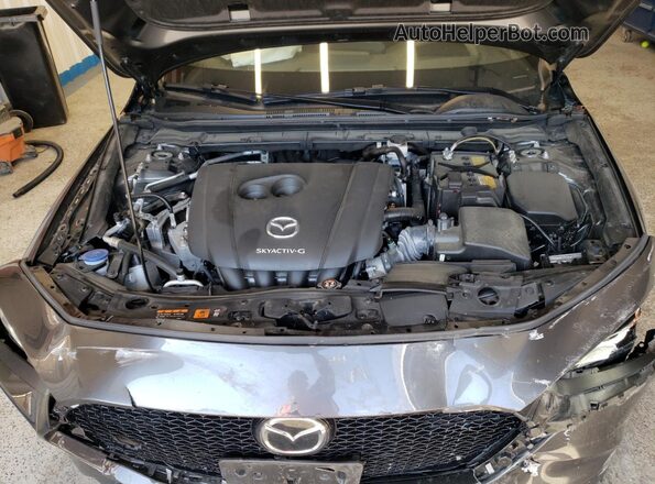 JM1BPBML3N1514706 2022 MAZDA 3 Gray Вид задньої частини салону