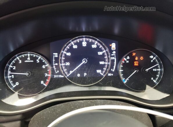 JM1BPBML3N1514706 2022 MAZDA 3 Gray Вид щитка приладів