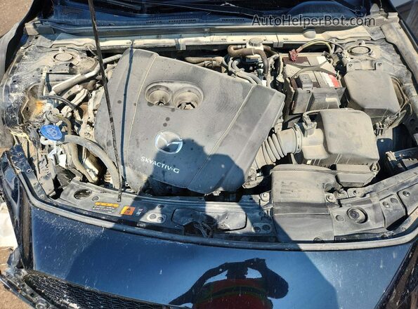 JM1BPBML4M1300290 2021 MAZDA 3 Black Սալոնի հետևի տեսք