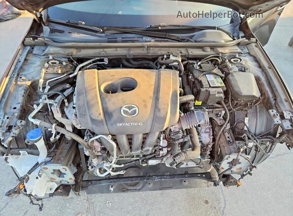 JM1BPBML8N1515950 2022 MAZDA 3 Gray Vista interior trasera