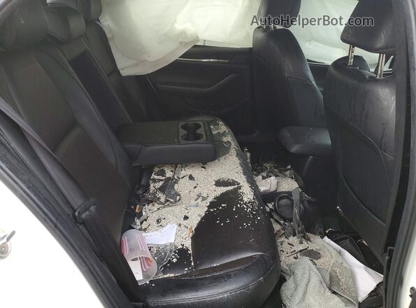 JM1BPBML9M1402216 2021 MAZDA 3 White Հետևի նստատեղերի տեսք