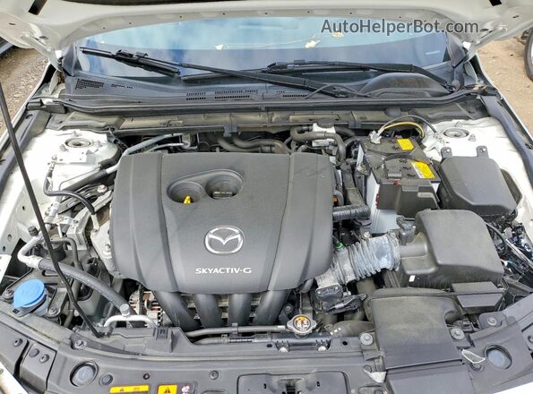 JM1BPBML9M1402216 2021 MAZDA 3 White Սալոնի հետևի տեսք