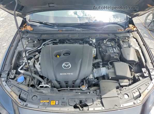 JM1BPBMM0L1175084 2020 MAZDA 3 Gray უკანა სალონის ხედი