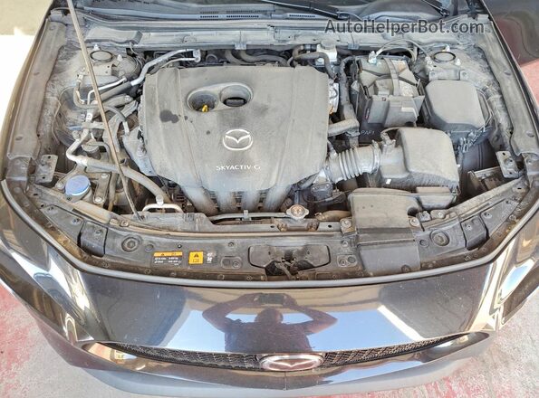 JM1BPBMM5K1140944 2019 MAZDA 3 Black Widok wnętrza z tyłu