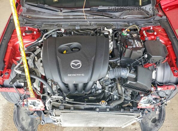 JM1BPBMM6L1160248 2020 MAZDA 3 Красный Вид задней части салона