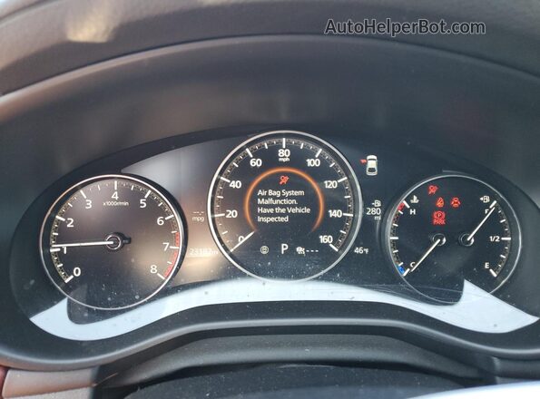 JM1BPBMM7P1601326 2023 MAZDA 3 Черный Вид щитка приборов