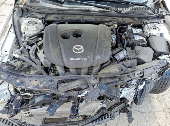JM1BPBMMXL1159362 2020 MAZDA 3 White Vista del compartimento del motor