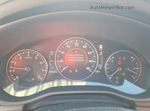 JM1BPBNM3K1124207 2019 MAZDA 3 Белый Вид щитка приборов