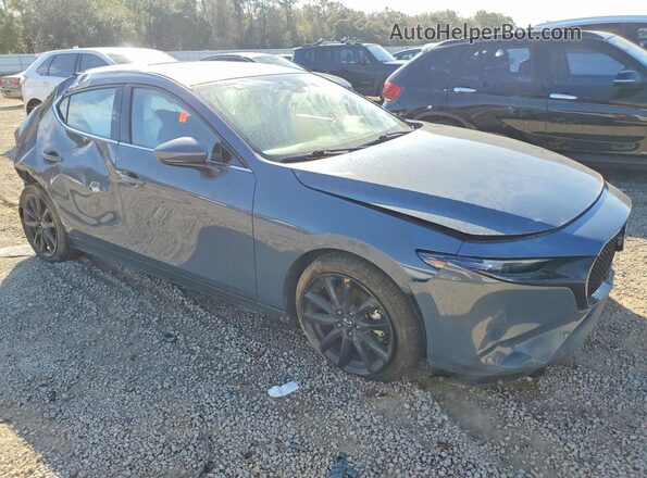 JM1BPBNM3K1124286 2019 MAZDA 3 Blue Передня права чверть