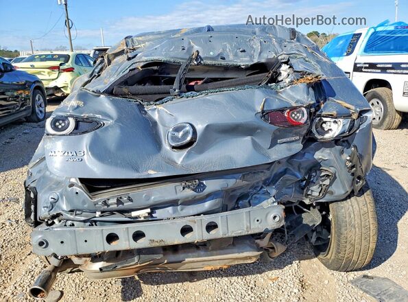 JM1BPBNM3K1124286 2019 MAZDA 3 Blue Вид ззаду