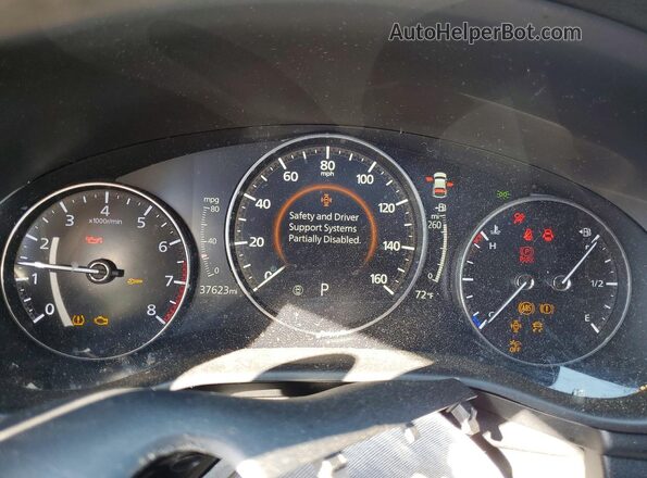 JM1BPBNM3K1124286 2019 MAZDA 3 Blue Вид щитка приладів