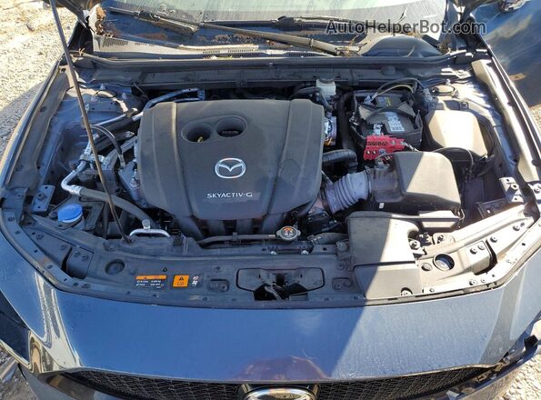 JM1BPBNM3K1124286 2019 MAZDA 3 Blue Вид задньої частини салону