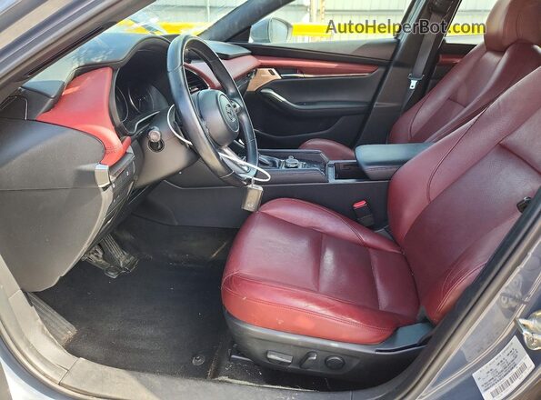 JM1BPBNMXK1131462 2019 MAZDA 3 Charcoal Սալոնի դիմացի տեսք