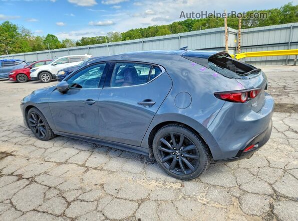 JM1BPBNMXK1131462 2019 MAZDA 3 Charcoal Հետևի ձախ