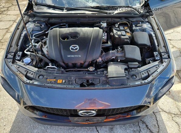 JM1BPBNMXK1131462 2019 MAZDA 3 Charcoal Շարժիչի բաժամունքի տեսք