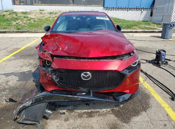JM1BPBNY0P1622021 2023 MAZDA 3 Красный Вид спереди