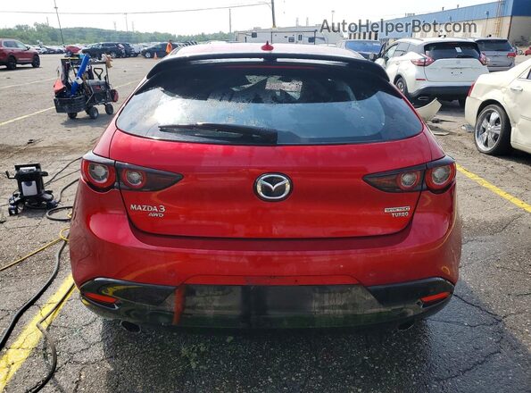 JM1BPBNY0P1622021 2023 MAZDA 3 Красный Вид сзади