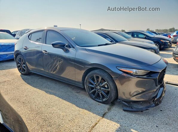 JM1BPBNY2M1321908 2021 MAZDA 3 Угольный Передняя правая четверть