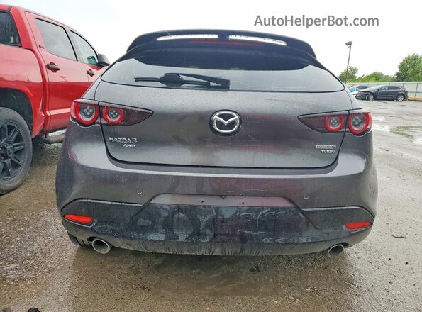 JM1BPBNY2M1321908 2021 MAZDA 3 Угольный Вид сзади