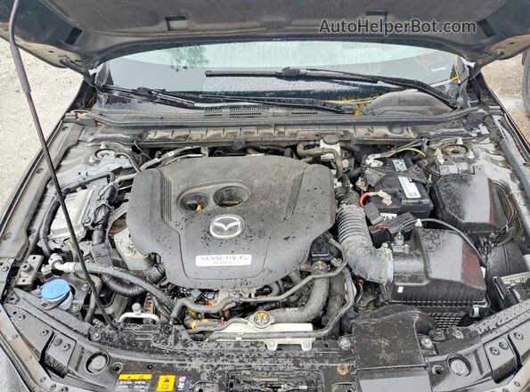JM1BPBNY2M1321908 2021 MAZDA 3 Угольный Вид задней части салона