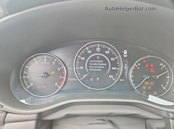 JM1BPBXYXS1756539 2025 MAZDA 3 Бежевый Вид щитка приборов