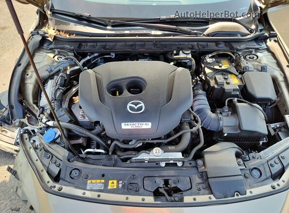 JM1BPBXYXS1756539 2025 MAZDA 3 Бежевый Вид задней части салона
