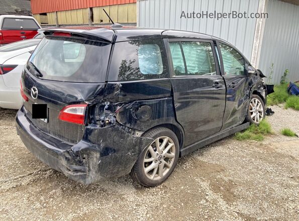 JM1CW2DL6H0193374 2017 MAZDA 5 Black Առջևի աջ