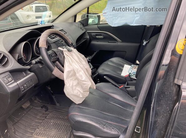 JM1CW2DL6H0193374 2017 MAZDA 5 Black Դիմացի տեսք