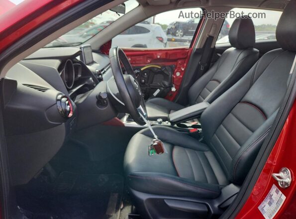 JM1DKBC70G0105440 2016 MAZDA CX-3 Red Вид салону спереду