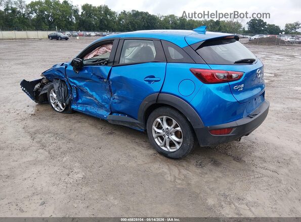 JM1DKBC73G0119686 2016 MAZDA CX-3 Blue Trasero izquierdo