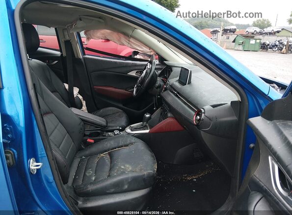 JM1DKBC73G0119686 2016 MAZDA CX-3 Blue Vista interior delantera