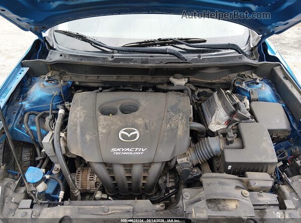 JM1DKBC73G0119686 2016 MAZDA CX-3 Blue Vista trasera