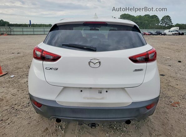 JM1DKBC75G0108687 2016 MAZDA CX-3 White Rear view