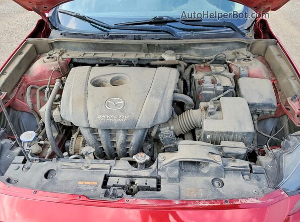 JM1DKBC79G0111799 2016 MAZDA CX-3 Red Vista interior trasera