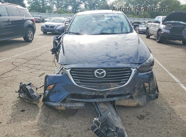 JM1DKBD70G0123662 2016 MAZDA CX-3 Синий Вид спереди