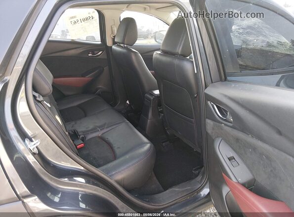 JM1DKBD76G0114271 2016 MAZDA CX-3 Gray Vista de la etiqueta del VIN