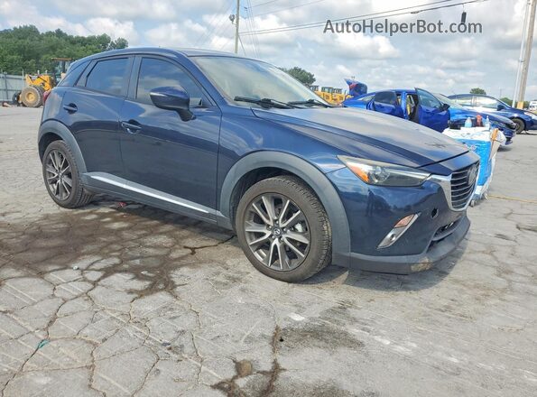 JM1DKBD7XG0111941 2016 MAZDA CX-3 Blue Przód prawy