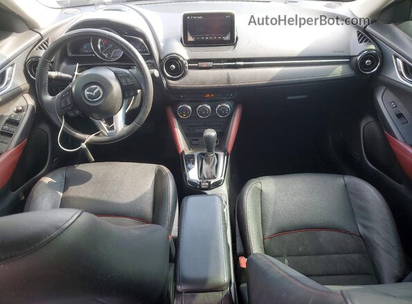 JM1DKBD7XG0111941 2016 MAZDA CX-3 Blue Widok deski rozdzielczej