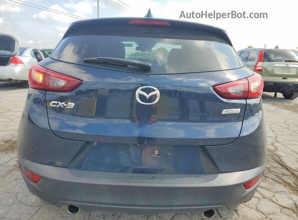 JM1DKBD7XG0111941 2016 MAZDA CX-3 Blue Widok z tyłu