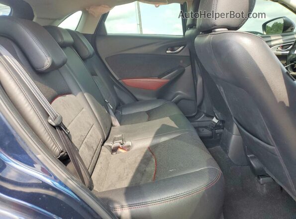 JM1DKBD7XG0111941 2016 MAZDA CX-3 Blue Widok tylnych siedzeń