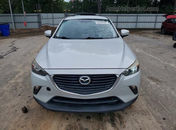 JM1DKDB72H0150233 2017 MAZDA CX-3 Silver Widok z przodu
